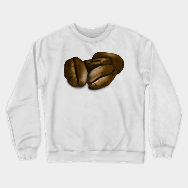 Coffee Addict - Coffee Bean Roasted Extreme Crewneck Sweatshirt by pbDazzler23